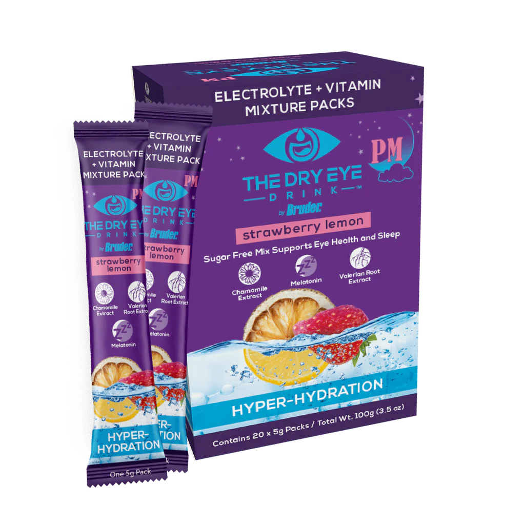 The Dry Eye Drink™ PM - Strawberry Lemon Flavor